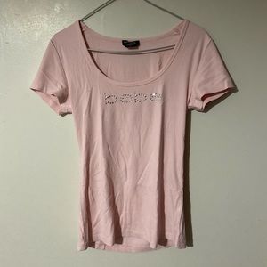 Light pink bebe shirt